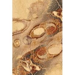 Bellona gyapjú szőnyeg absztrakt természet borostyán - 1