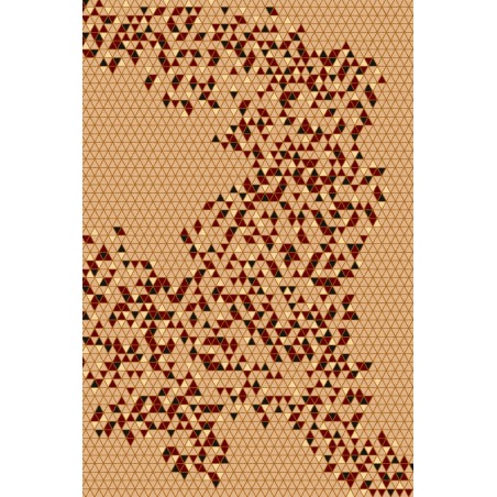 Trin borostyán gyapjú szőnyeg - 1